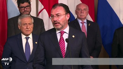 México se retira de negociaciones entre gobierno de Maduro y oposición