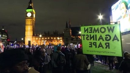 Miles protestan en Londres contra Donald Trump