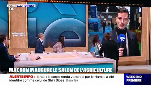 Emmanuel Macron va inaugurer le Salon de l'agriculture 2025