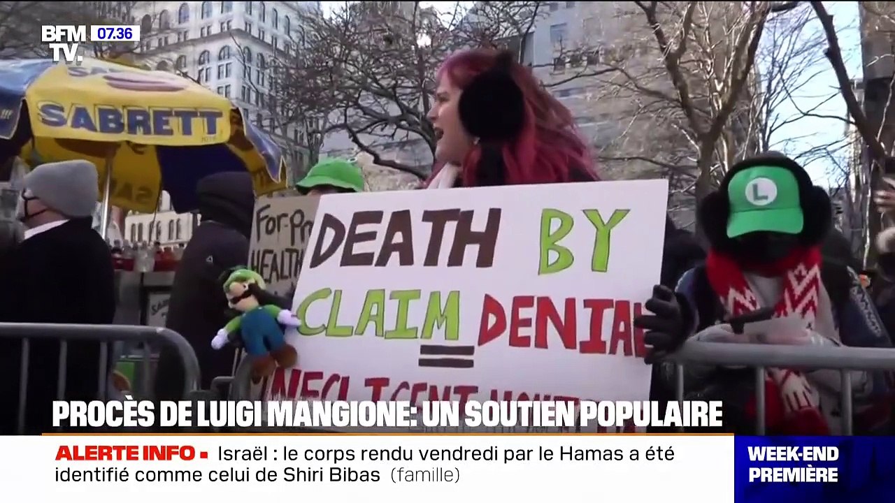 Meurtre du PDG de UnitedHealth Group: Luigi Mangione plaide "non coupable" et reçoit un grand soutien