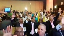Votación en la Asamblea General Municipios 2017