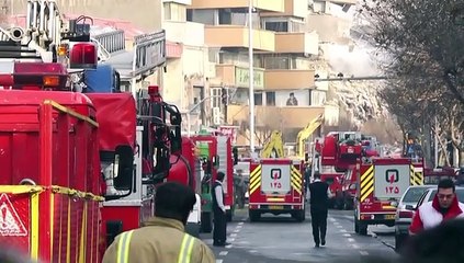 Decenas de heridos y desaparecidos por derrumbe en Irán