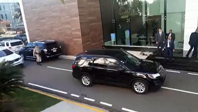 Oposición venezolana llega a la Cancillería