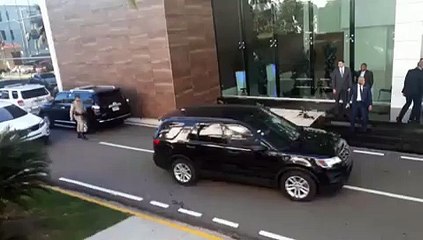 Oposición venezolana llega a la Cancillería