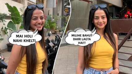 Helly Shah Talks About Her Future Projects As She Gets Snapped In Andheri