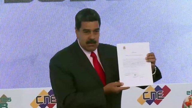 Maduro expulsa a representantes de EEUU por sanciones