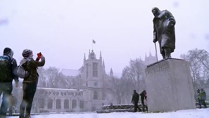 Ola de frío azota Europa