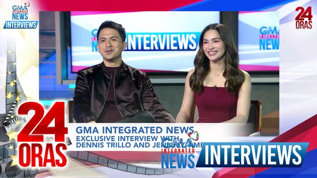 Dennis Trillo at Jennylyn Mercado, enjoy sa kanilang first project bilang mag-asawa | 24 Oras - GMAIN Interviews