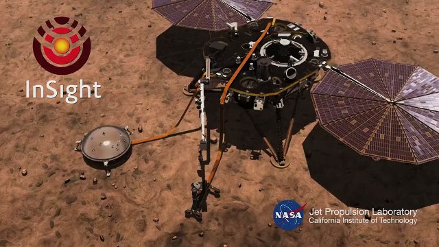 La sonda InSight de la NASA estudiará los terremotos del planeta rojo