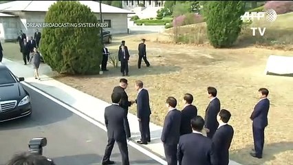 Sorpresas en una cumbre intercoreana planificada al milímetro