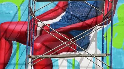 El Arte Urbano Embellece Las Calles De Villa Francisca Y La Avenida Duarte