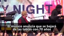 Elton John se retira de los escenarios tras su próxima gira