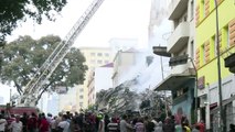Un edificio de Sao Paulo colapsa, tras un incendio