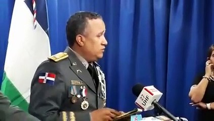 Rueda de Prensa Policía Nacional