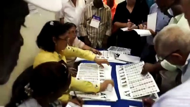 Conteo de votos de la XVIII Convención Nacional Ordinaria del Partido Revolucionario Moderno