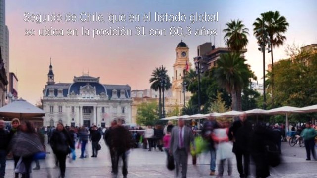 Los Países De América Latina Con Mayor Y Menor Expectativa De Vida