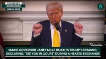 Trump Threatens Governor: 'SEE YOU IN COURT' Explosive Clash on Trans Sports Ban Shakes White House