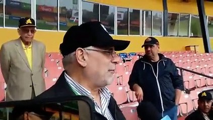 Presidente de la LIDOM habla sobre suspensión del partido entre Licey y Águilas