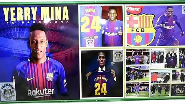 Yerry Mina y sus origenes
