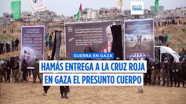 Hamás entrega a la Cruz Roja en Gaza el presunto cuerpo de Shiri Bibas