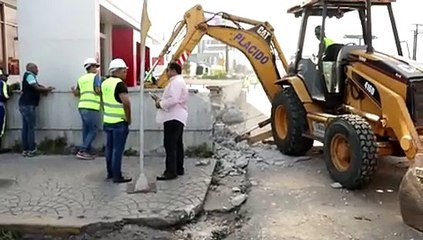 ADN inicia demolición verja Agencia Bella