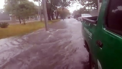 Efectos de Beryl en Santiago