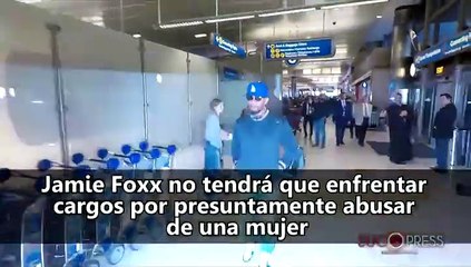 Jamie Foxx, libre de cargos por abuso sexual