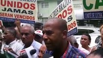 Protesta en Los Tres Brazos