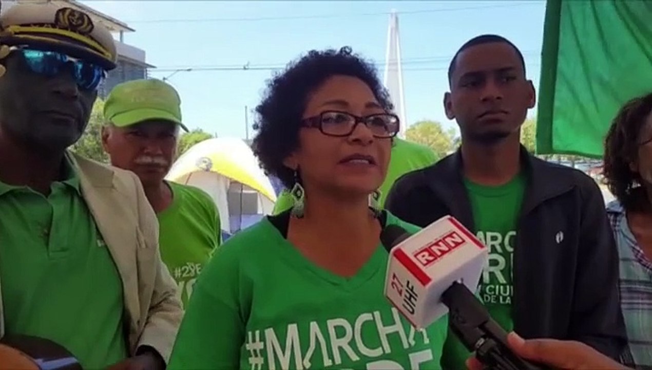 Declaraciones de activista de Marcha Verde