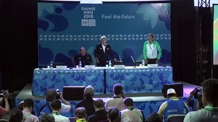 Clausura Juegos de la Juventud, Argentina