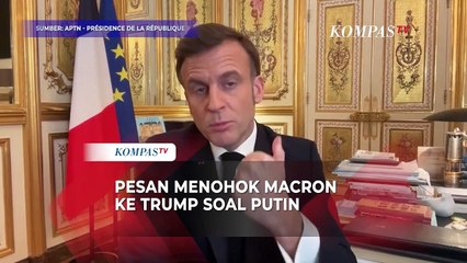 Pesan Menohok Macron ke Trump: Anda Tidak Boleh Lemah di Depan Putin!