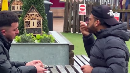 Aggressive man don’t like jokes throw me away _ sitting next to strangers _ joker pranks latest