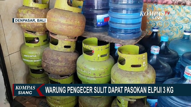 Pengecer Keluhkan Masih Sulit Dapat Pasokan Gas Elpiji 3 KG: Dijatah 2-3 Tabung per Minggu!