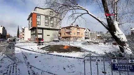 Kocaeli'nde arazi ortasında 5 gündür yanıyor: Gazın türü inceleniyor