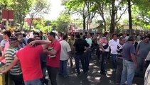 Taxistas se manifiestan en Asunción contra actividad de Uber