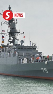 Iranian navy vessels make historic first visit to Malaysia