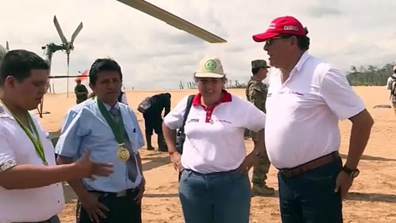 Perú instala bases militares en la Amazonía en su lucha contra la minería ilegal