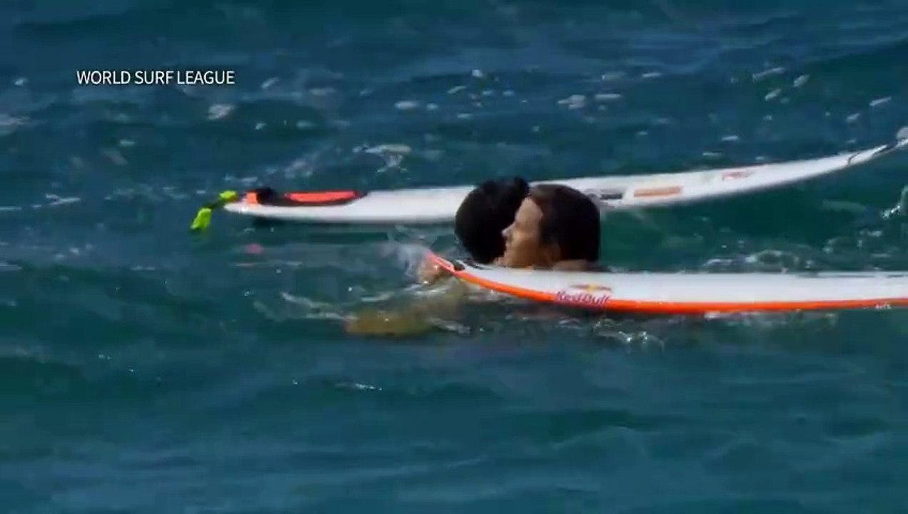 El brasileño Gabriel Medina, de 24 años, se coronó por segunda vez campeón del mundo de surf