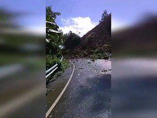 Derrumbe Carretera Miches-seibo