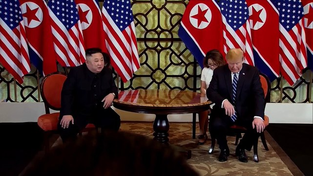 Estados Unidos y Corea del Norte finalizan abruptamente y sin acuerdos su segunda cumbre