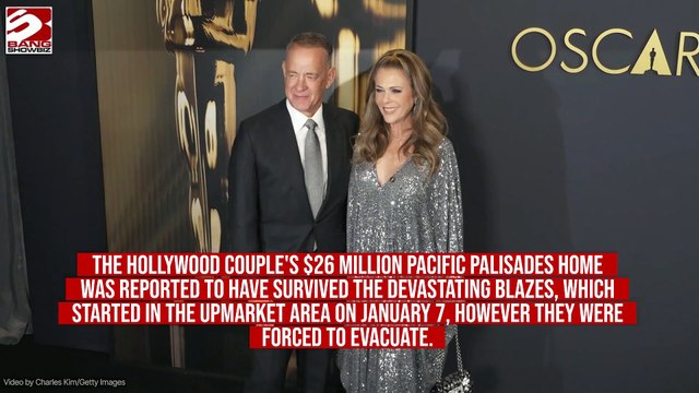 'Please join us': Tom Hanks and Rita Wilson have donated $1m to Los Angeles wildfires relief efforts