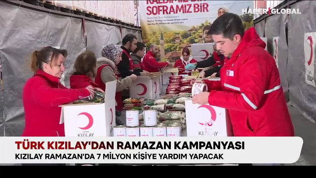 Türk Kızılay'dan ramazan kampanyası: 7 milyon kişiye yardım