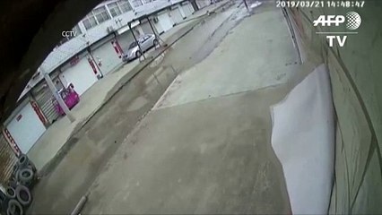 Violenta explosión en planta química china