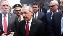 Llegada de Danilo Medina