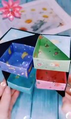 Easy paper craft / 2 minutes crafts idea