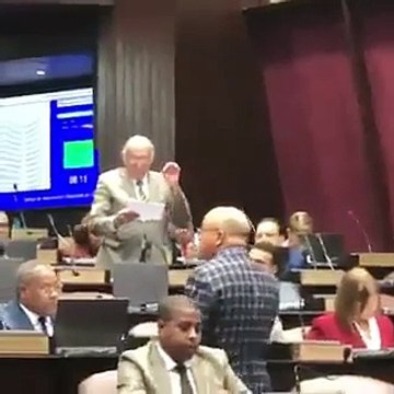 Diputado Fidelio Despradel se Marcha De La Sesión Diputados