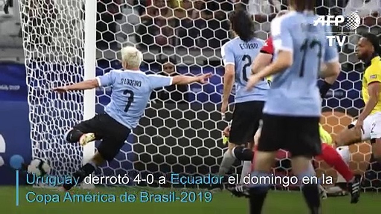 Uruguay golea