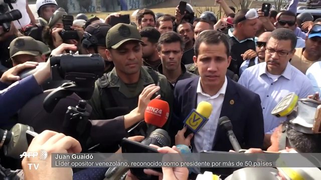 Guaidó: Hoy Maduro no cuenta con las Fuerzas Armadas