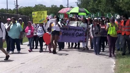 Activistas piden en EEUU el cierre del mayor albergue de menores indocumentados