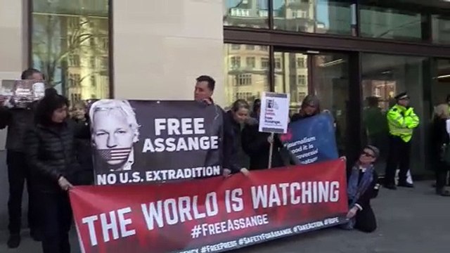 EEUU presenta 18 nuevos cargos contra Assange, entre ellos uno por espionaje
